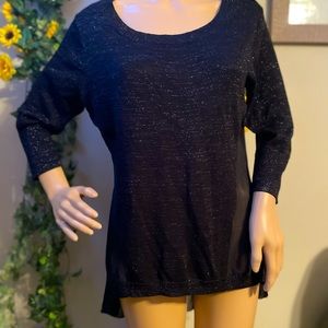 A solid/sheer long sleeve Nicki Minaj color branded blouse 👚 🤗